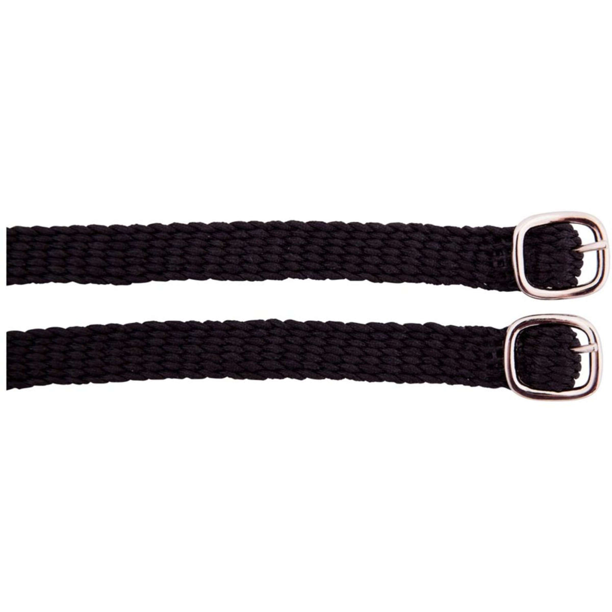 Premiere Spur Straps Braided Nylon Black