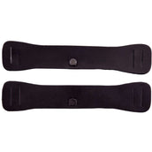 Premiere Spur Guards Leather with Button per Pair Black