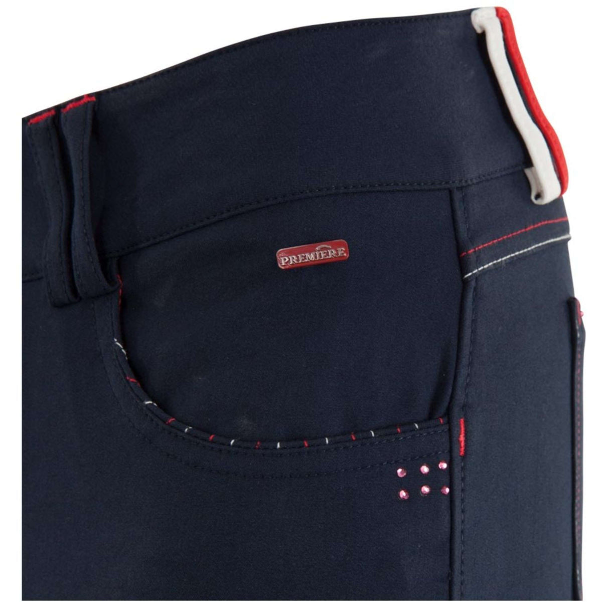 Premiere Breeches Foxglove Siliconen Knee Navy