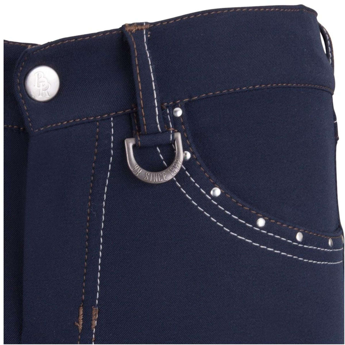 BR Breeches Madison 3/4 Microfiber Seat Navy