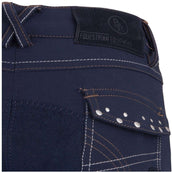 BR Breeches Madison 3/4 Microfiber Seat Navy