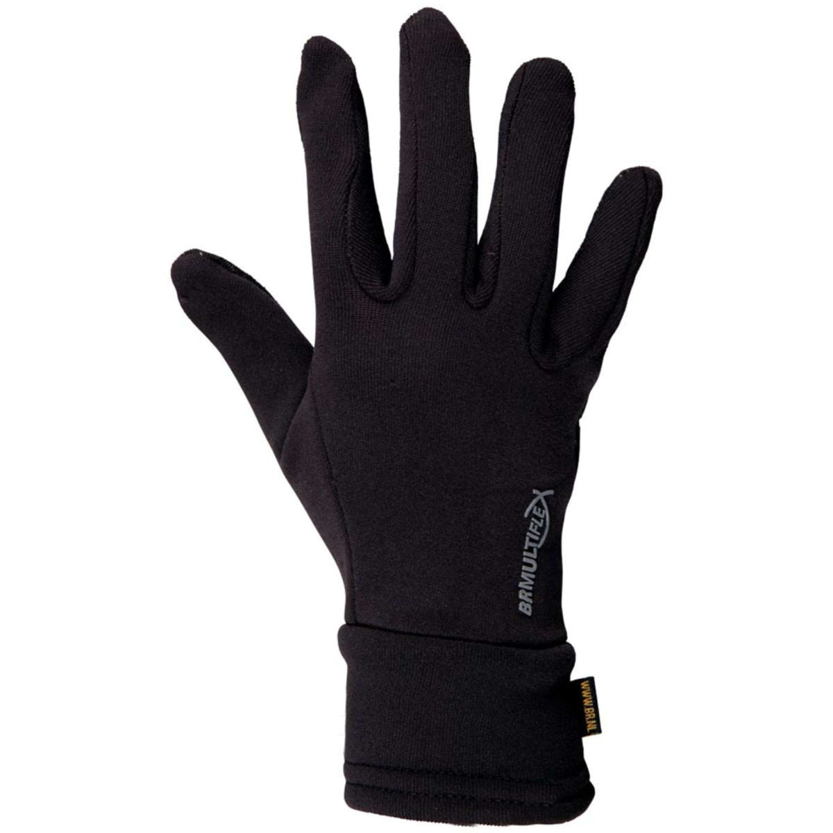 BR Winter Riding Gloves Multiflex with Silicon Anti-slip Black