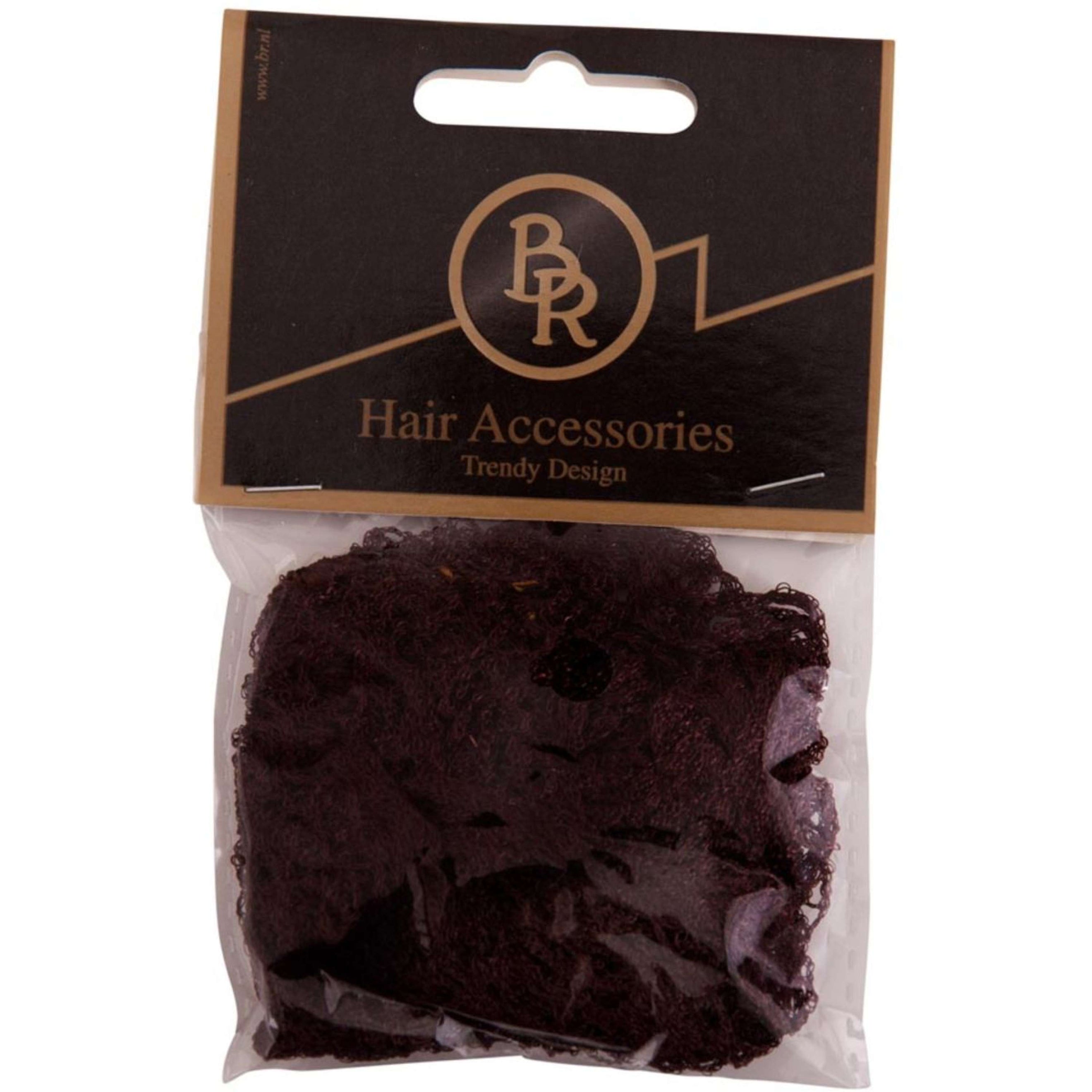 BR Hair Nets 2 Pieces Brown