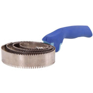 Premiere Sweat Scraper Soft Grip with 4 Stainless Steel Sheets Cobalt/L.blue