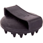 Premiere Ros/MassageBrush Rubber Round Heavy-Duty Black