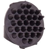 Premiere Ros/MassageBrush Rubber Round Heavy-Duty Black