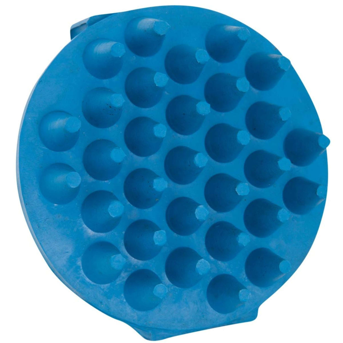 Premiere Ros/MassageBrush Rubber Round Heavy-Duty Blue