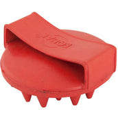 Premiere Ros/MassageBrush Rubber Round Heavy-Duty Red