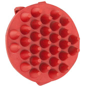 Premiere Ros/MassageBrush Rubber Round Heavy-Duty Red