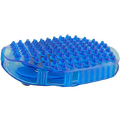 Premiere Massage Brush Stainless Steel Rollers Blue