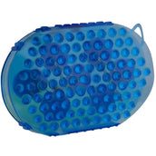 Premiere Massage Brush Stainless Steel Rollers Blue