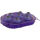 Premiere Massage Brush Stainless Steel Rollers Purple