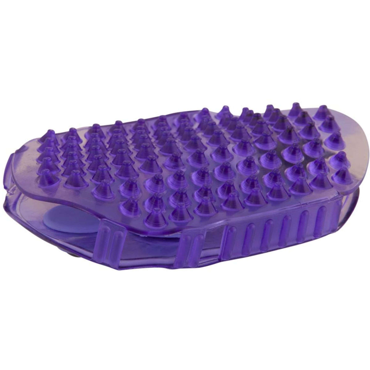 Premiere Massage Brush Stainless Steel Rollers Purple