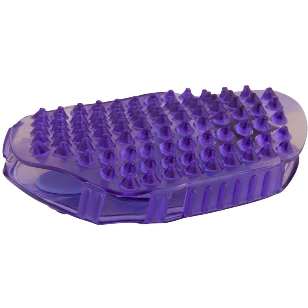 Premiere Massage Brush Stainless Steel Rollers Purple