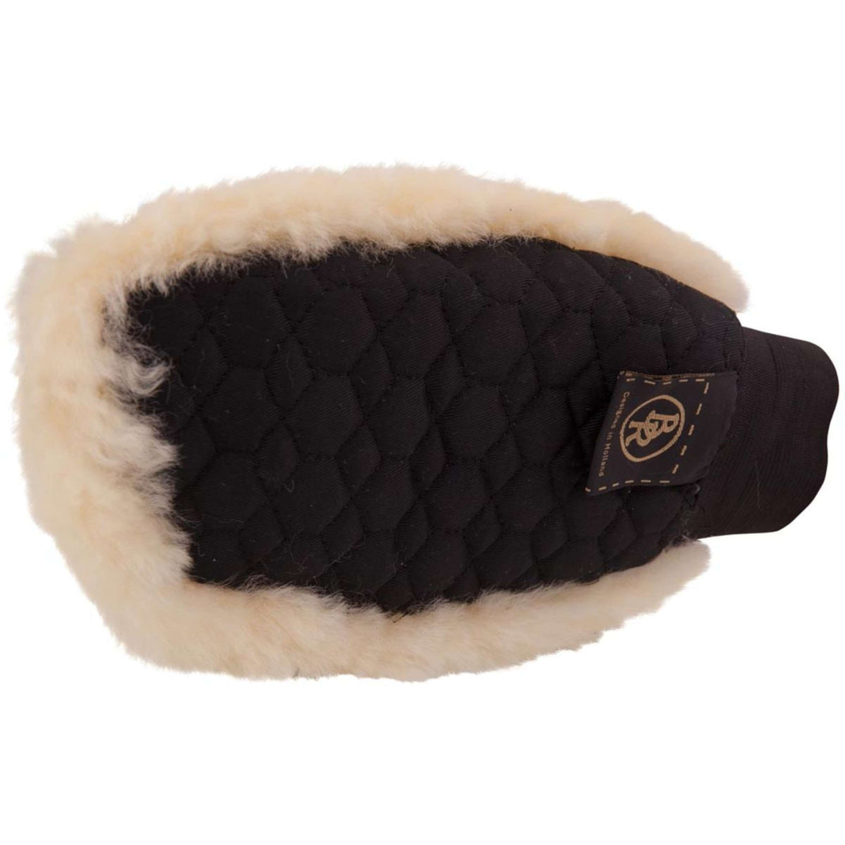 BR Grooming Glove One-sided Sheepskin Naturel