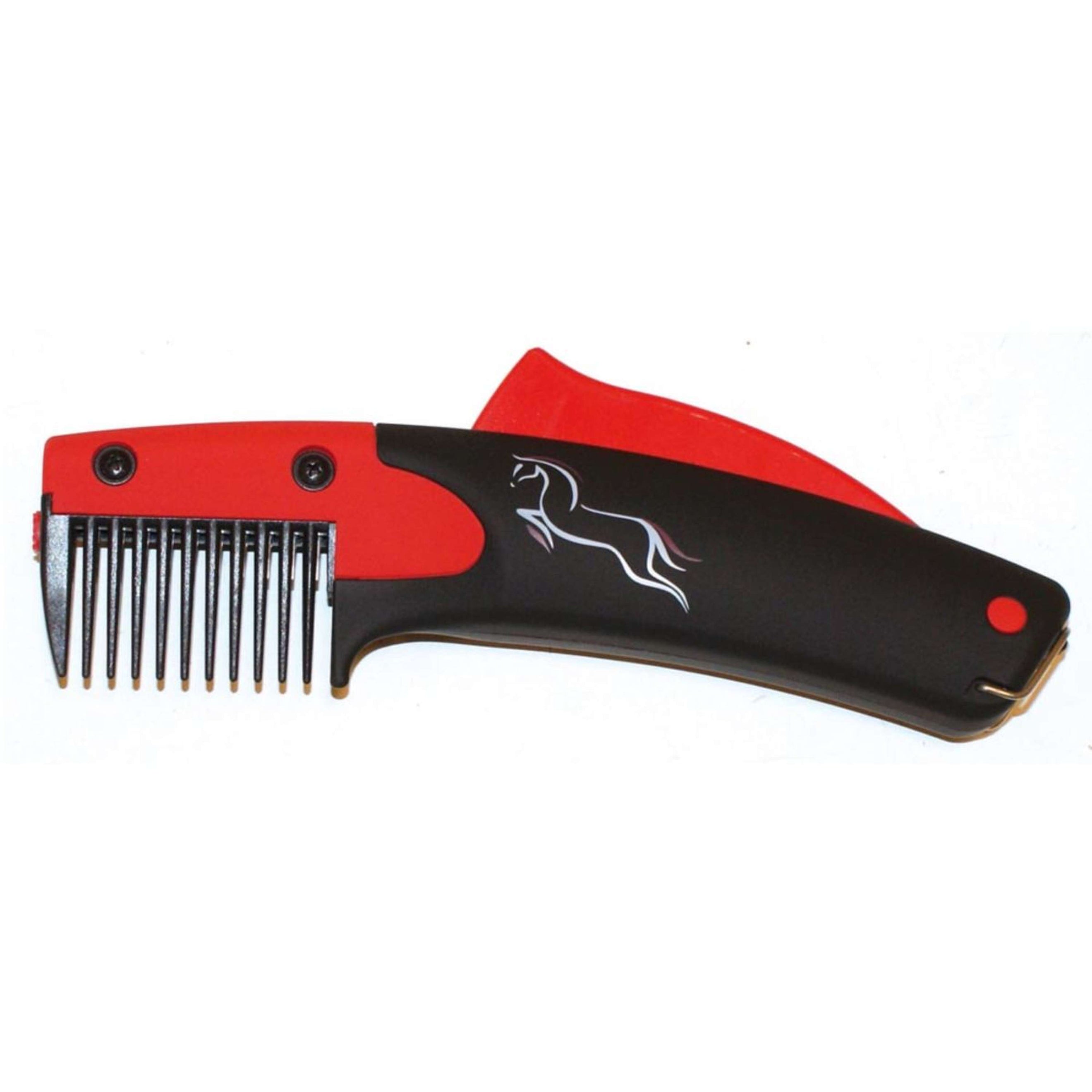Solocomb Mane Brush 2010 Red/Black Solocomb Mane Brush 2010 Red/Black
