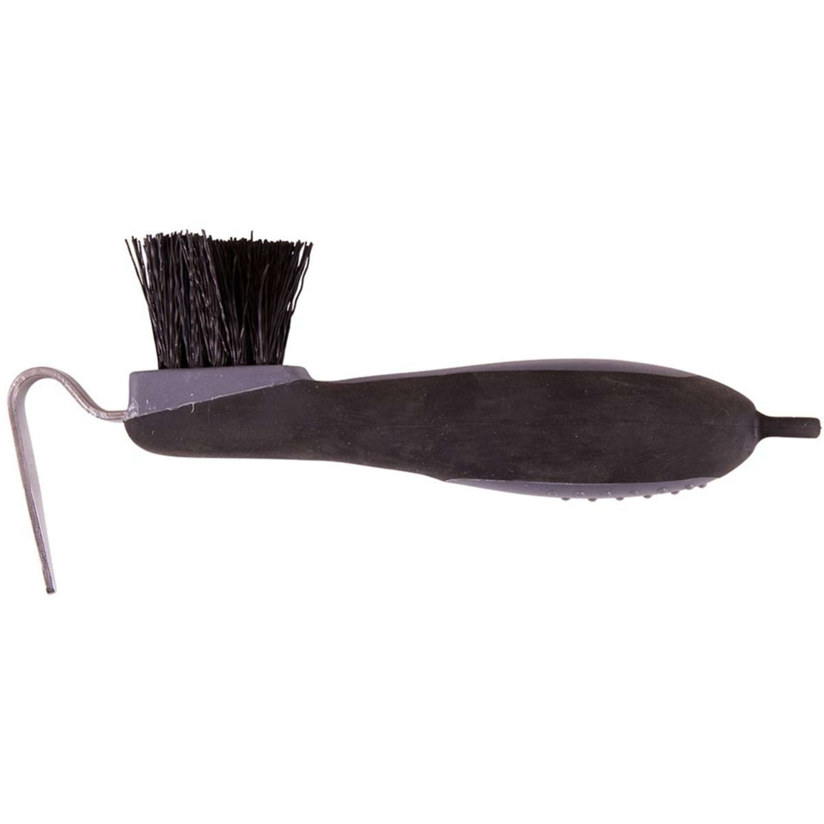 Premiere Hoof Pick Soft Grip with Brush Black