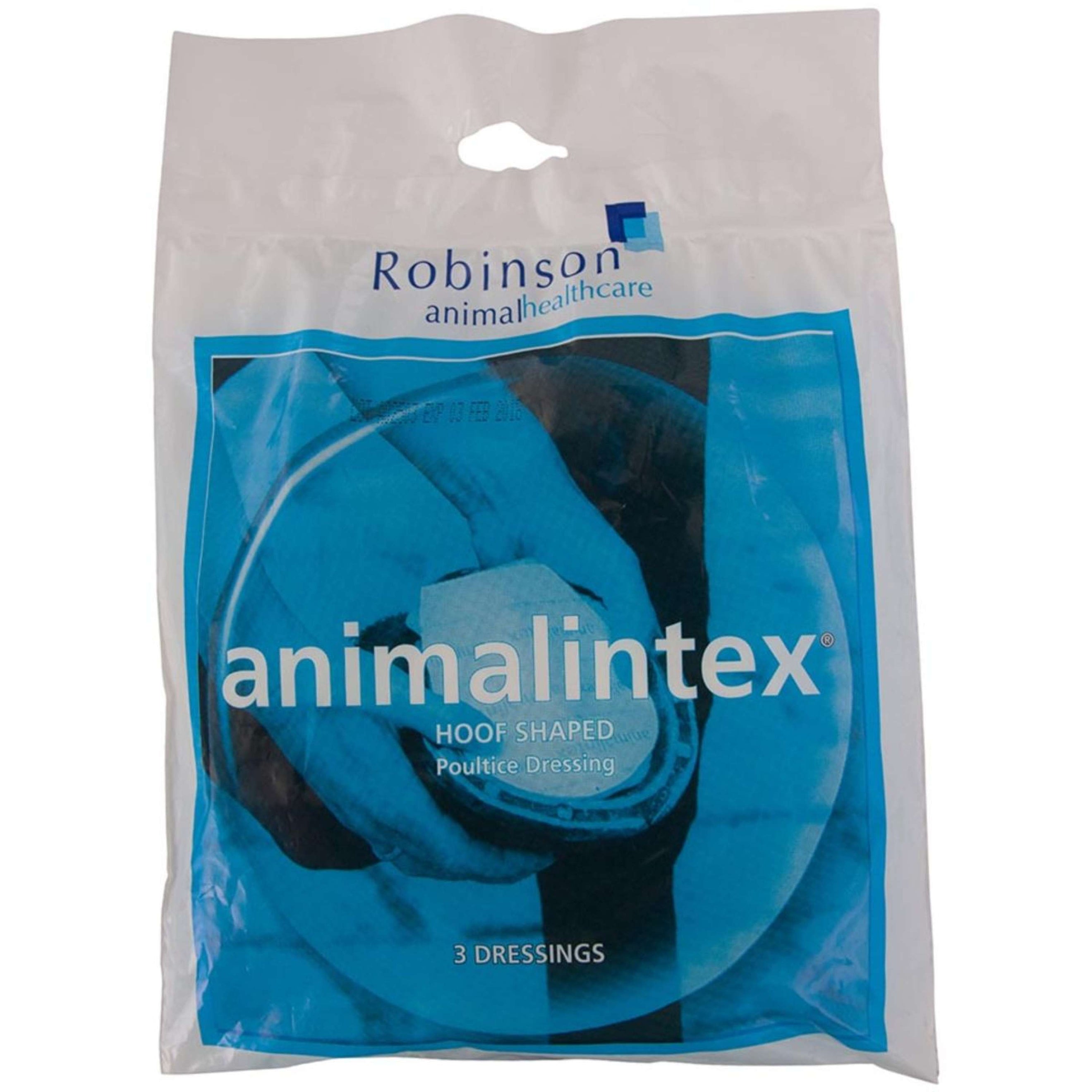 Robinson Animalintex Hoof Shaped White