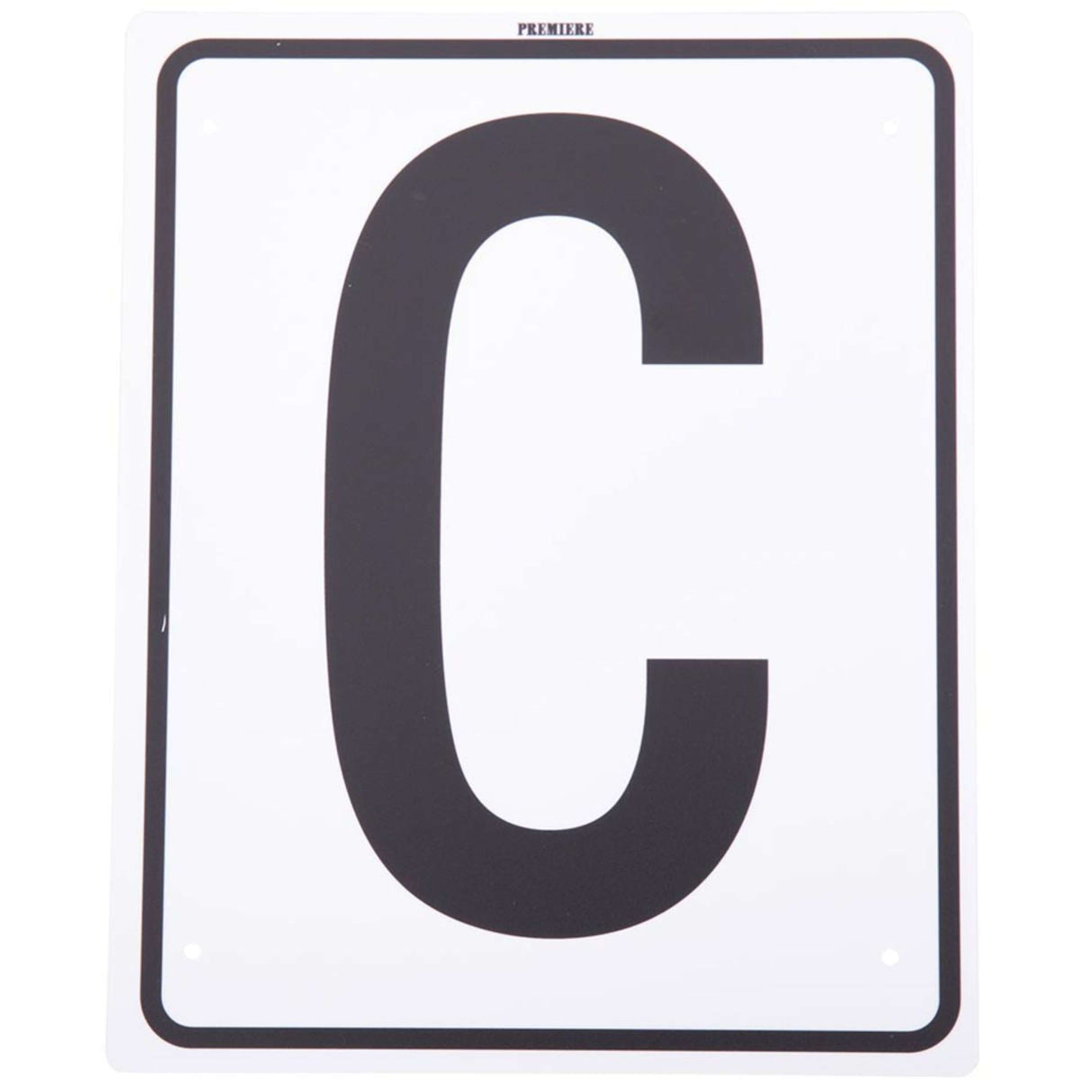 Premiere Manege Letters 20x25cm White