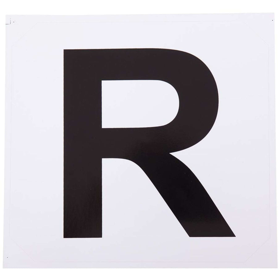 Premiere Stickers for Manege Letters for Arena Letters 4 Pieces White