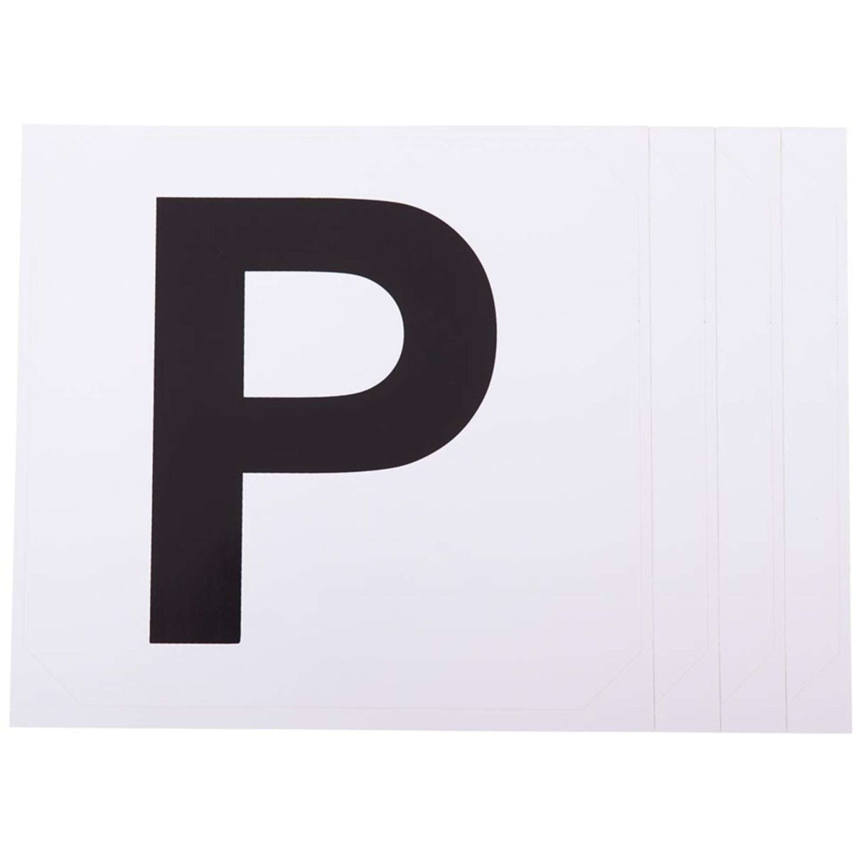 Premiere Stickers for Manege Letters for Arena Letters 4 Pieces White