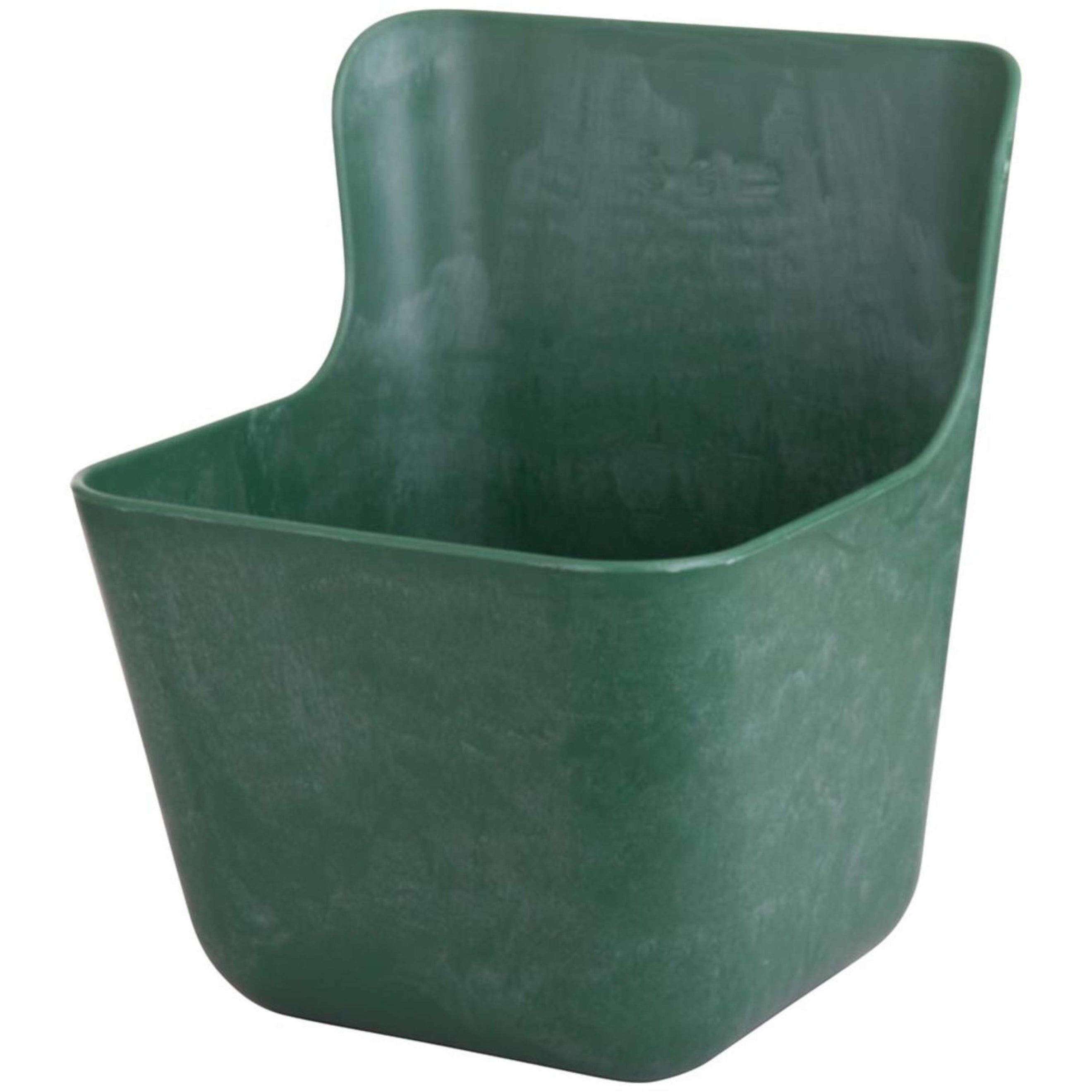 Young Line Food Bowl Feeding Bowl Synthetic Square Green