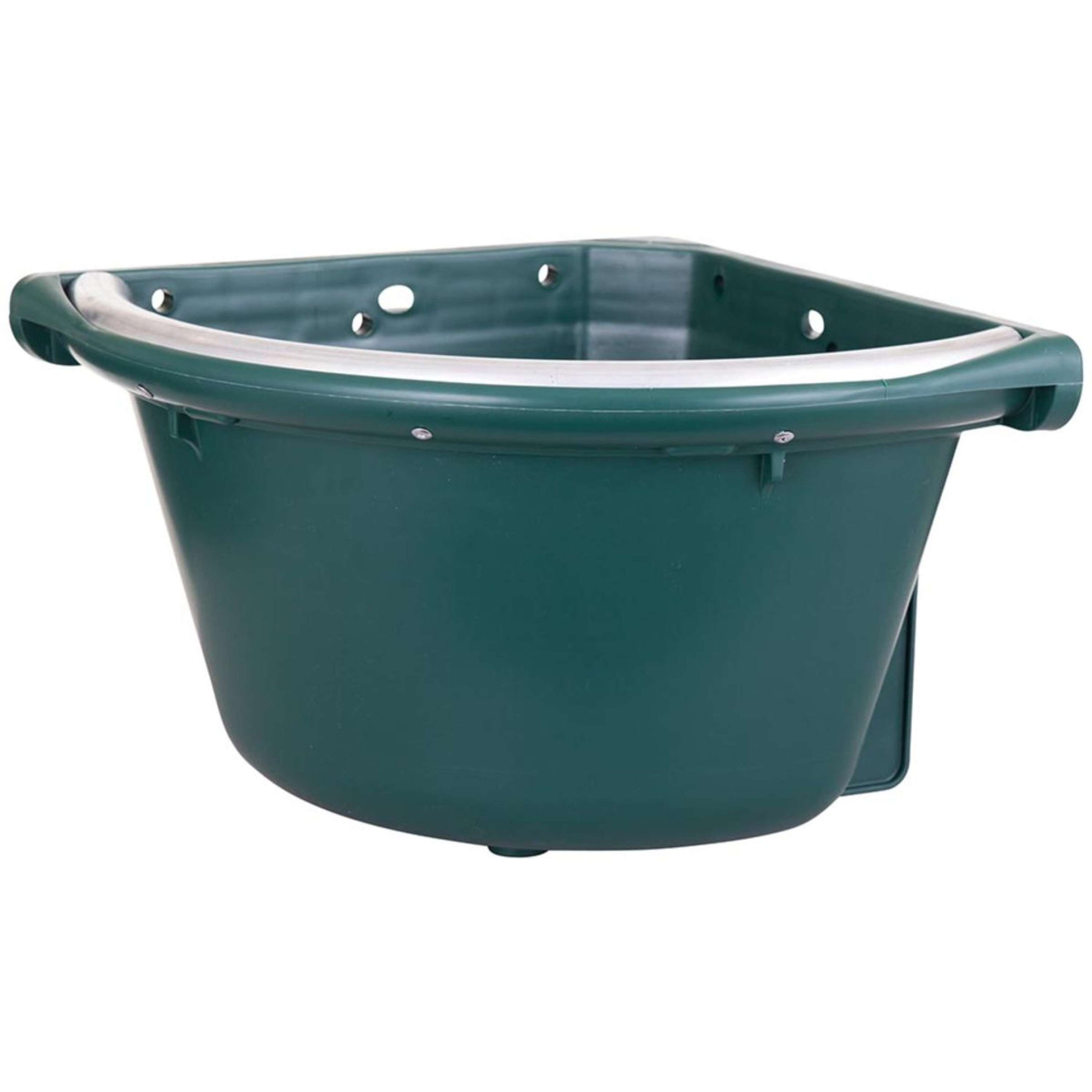 Panaro Food Bowl Triangle with an Aluminium Tube Frame Green