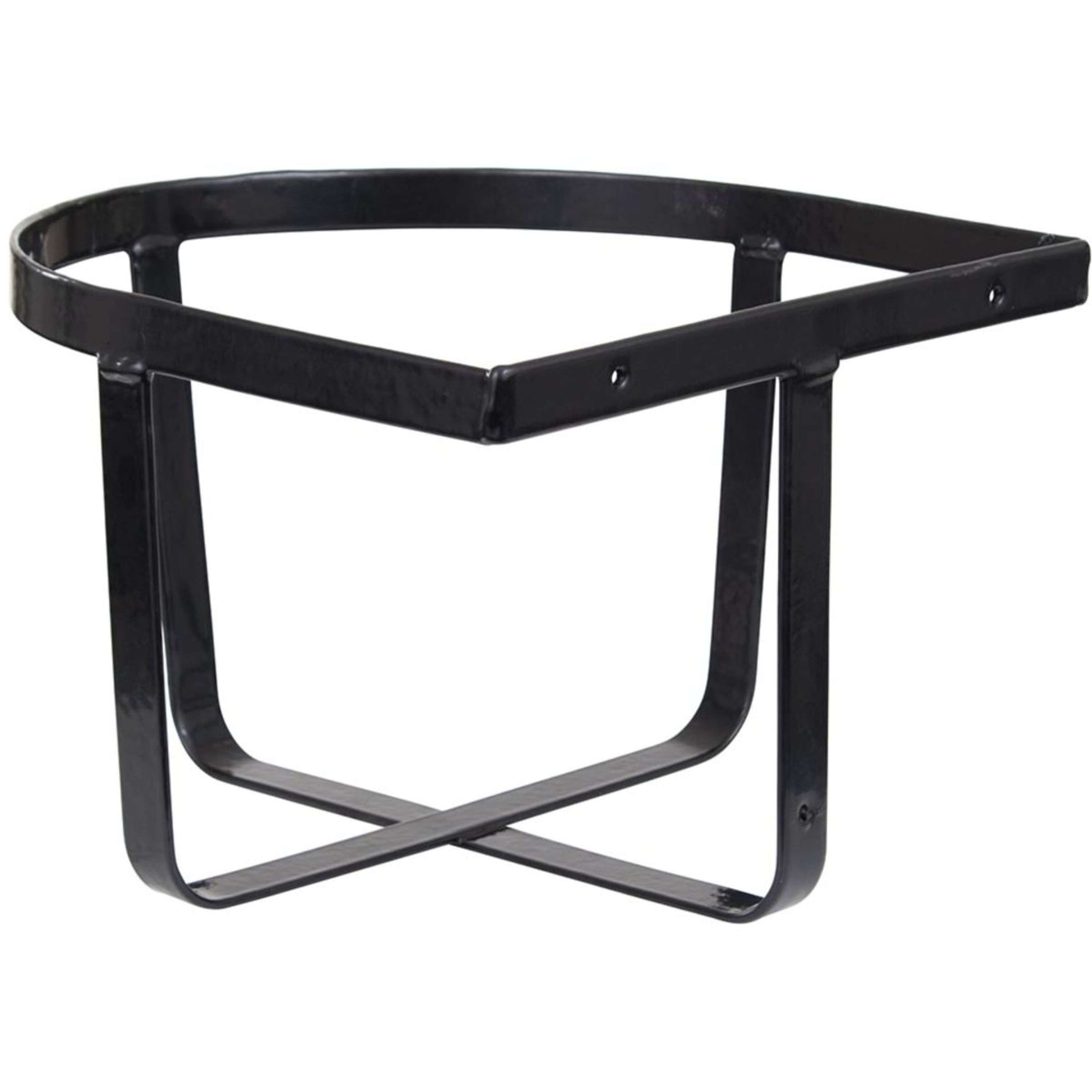 Premiere Bucket Holder Wall Mount Plastic-coated Black Premiere Bucket Holder Wall Mount Plastic-coated Black