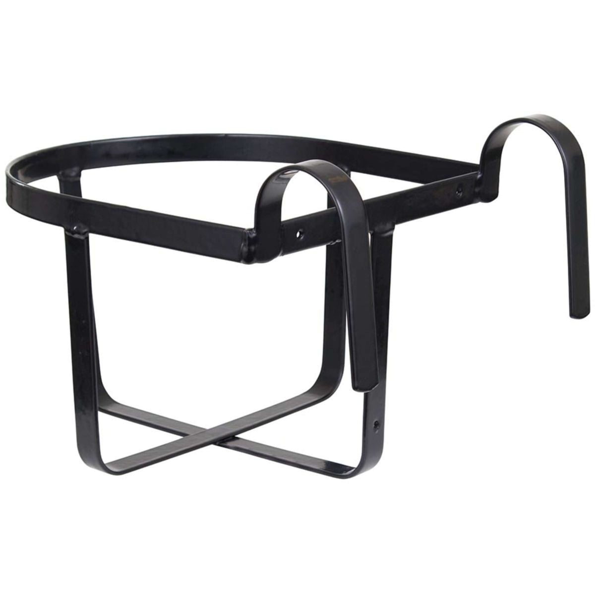 Premiere Bucket Holder with Brackets Plastic-coated Black