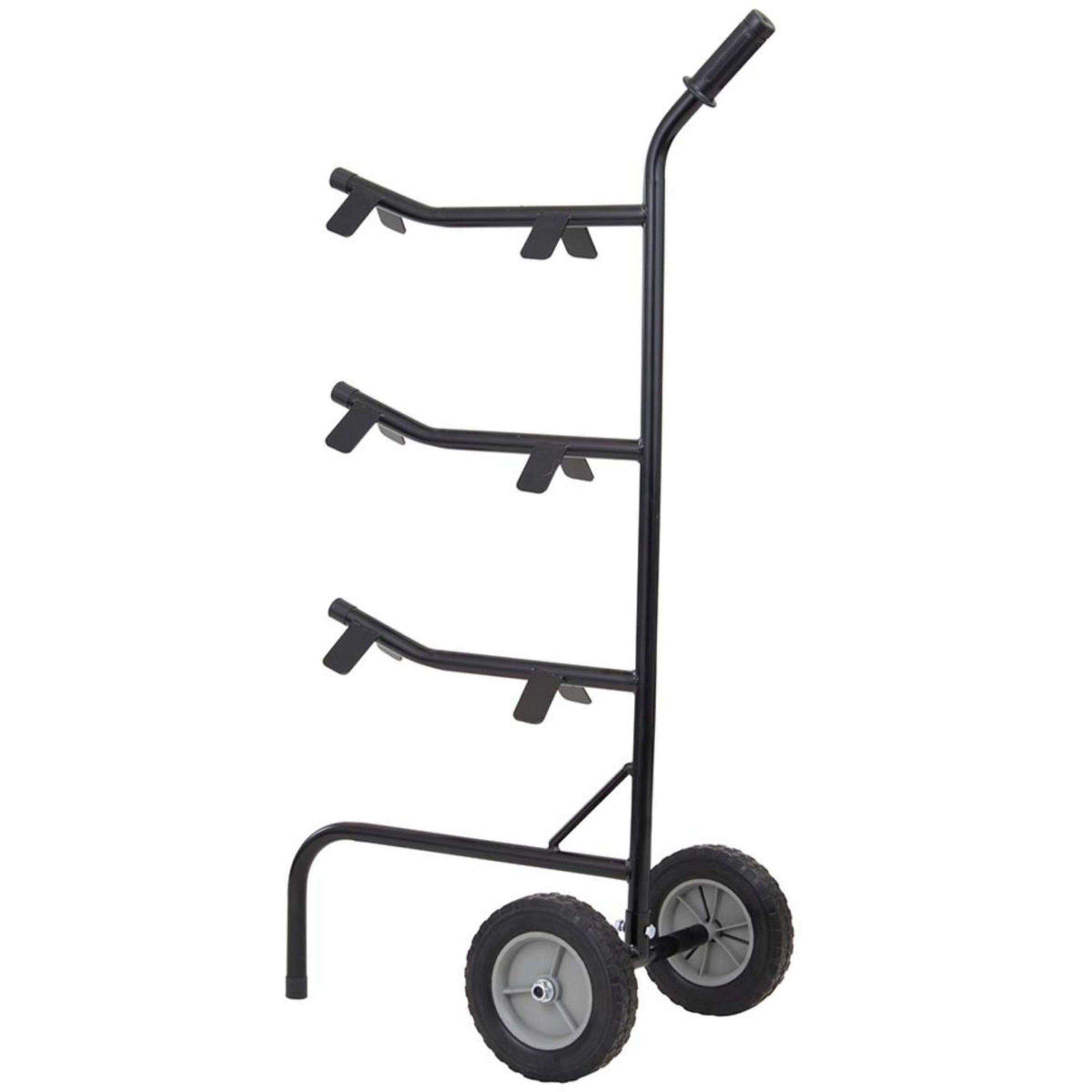 Premiere Saddle Carrier 3 Saddles Epoxy-coated Black Premiere Saddle Carrier 3 Saddles Epoxy-coated Black