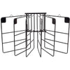 Premiere Rug Rack Wall Mount 6 Rugs Black