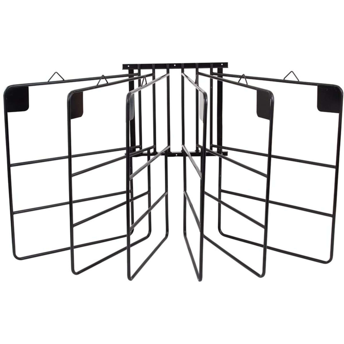 Premiere Rug Rack Wall Mount 6 Rugs Black