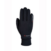 Roeckl Riding Gloves Warwick Kids Polartec Black