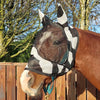 Bucas Buzz-Off Flymask Deluxe with Ears Zebra