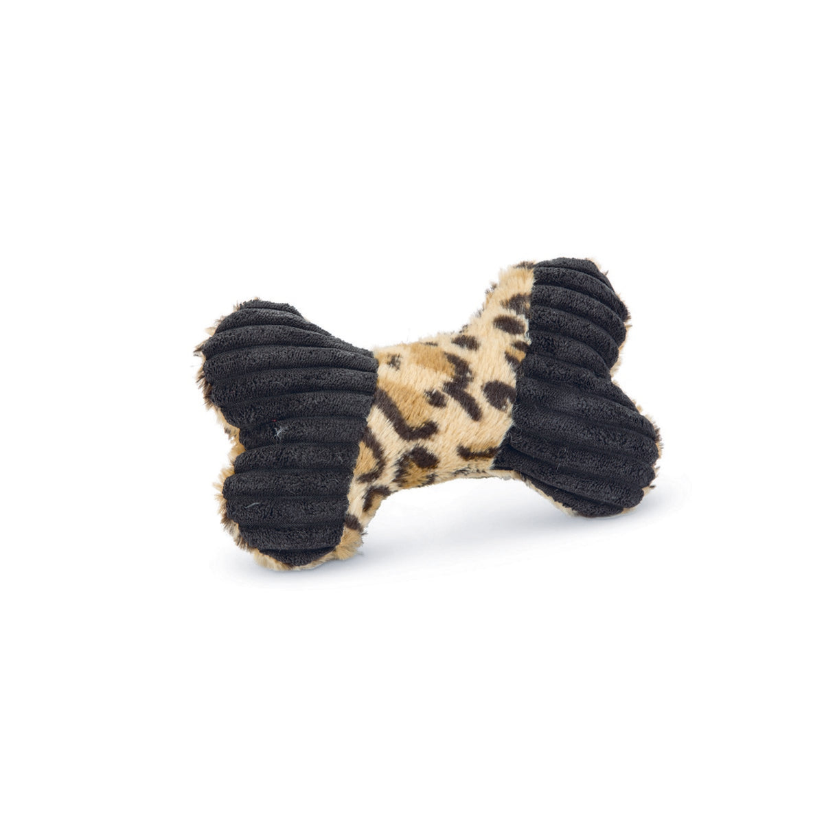 Beeztees Bone knuffel Pluche Black/Brown