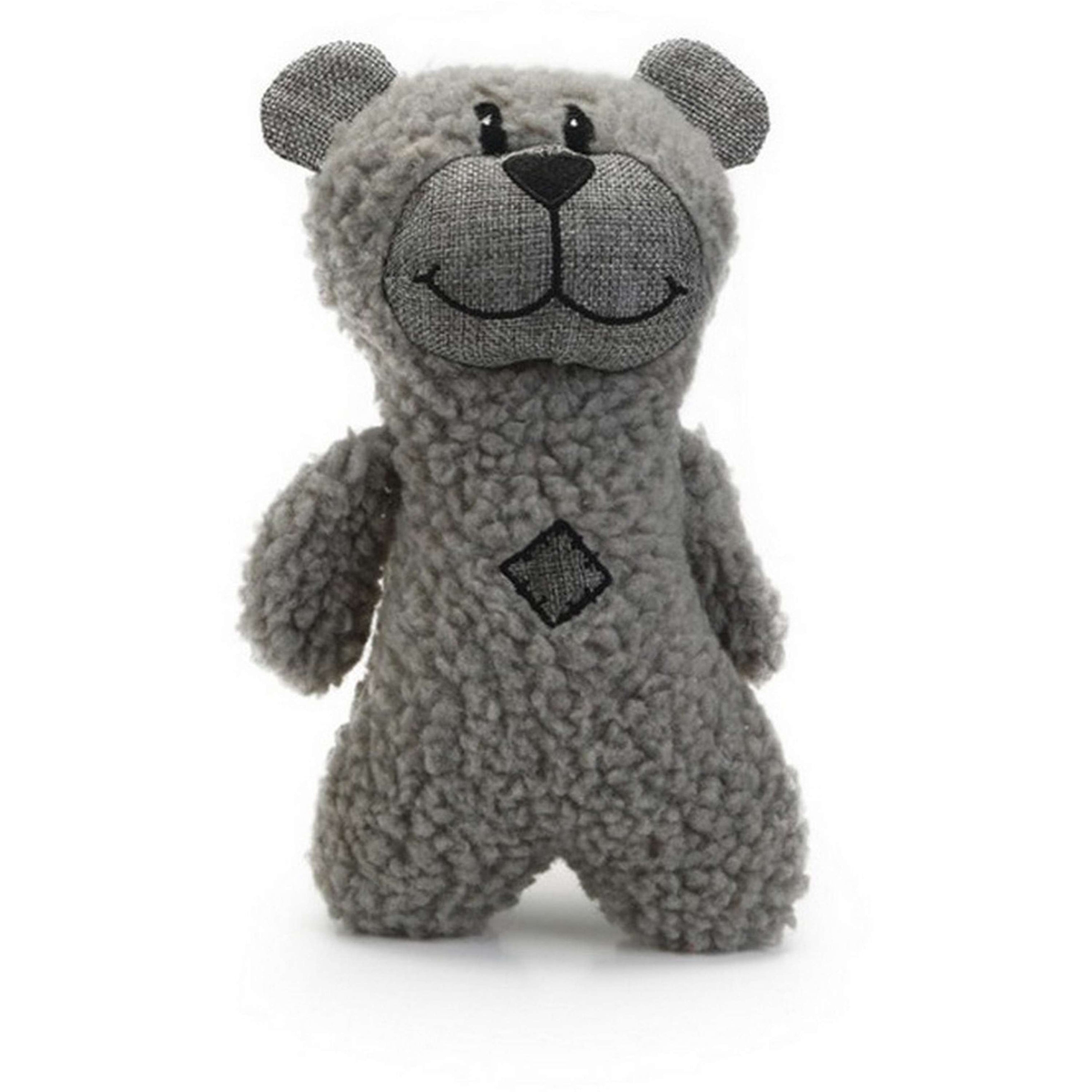 Beeztees Dog Toy Boris Textile Grey 23cm Grey