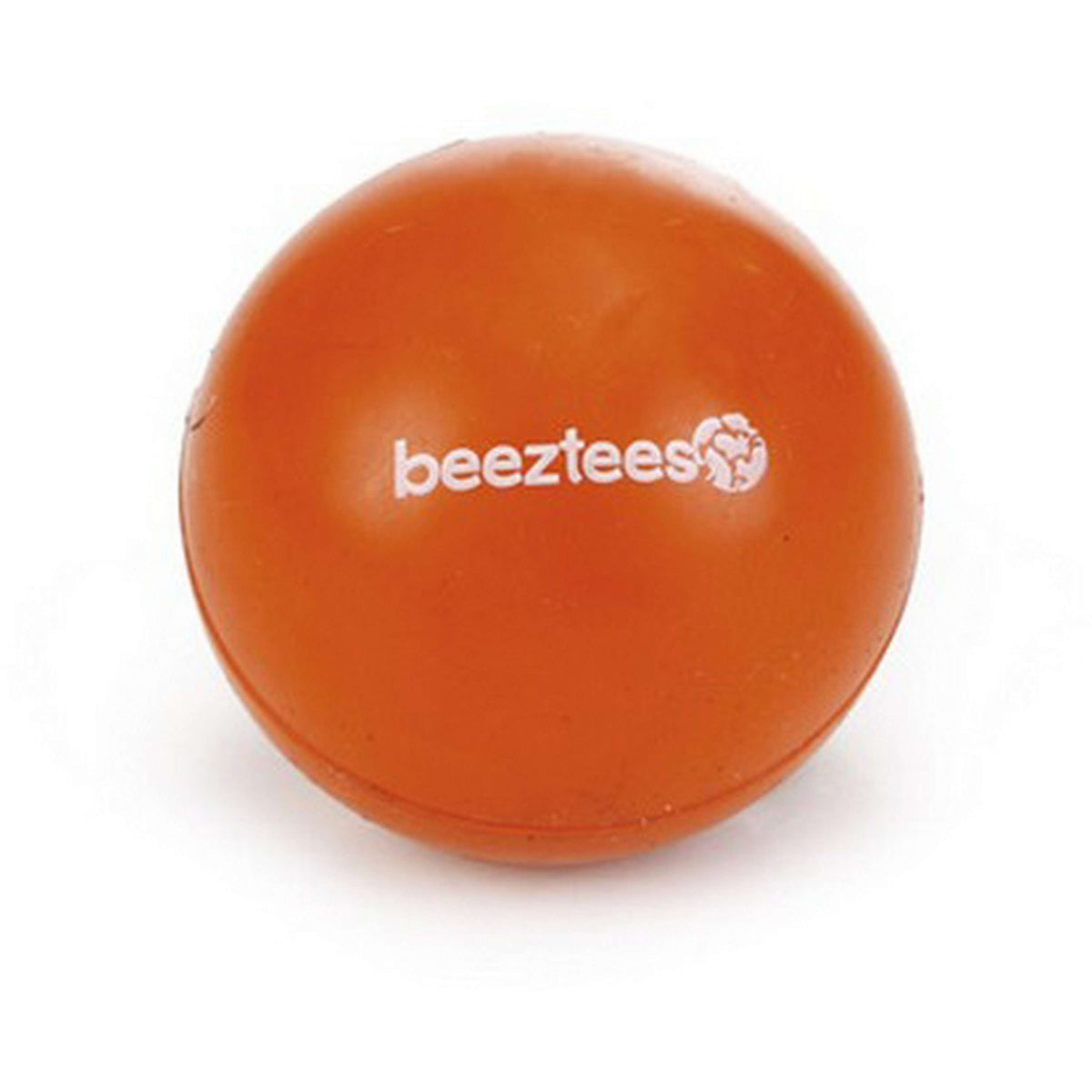 Beeztees Ball Rubber Solid Orange