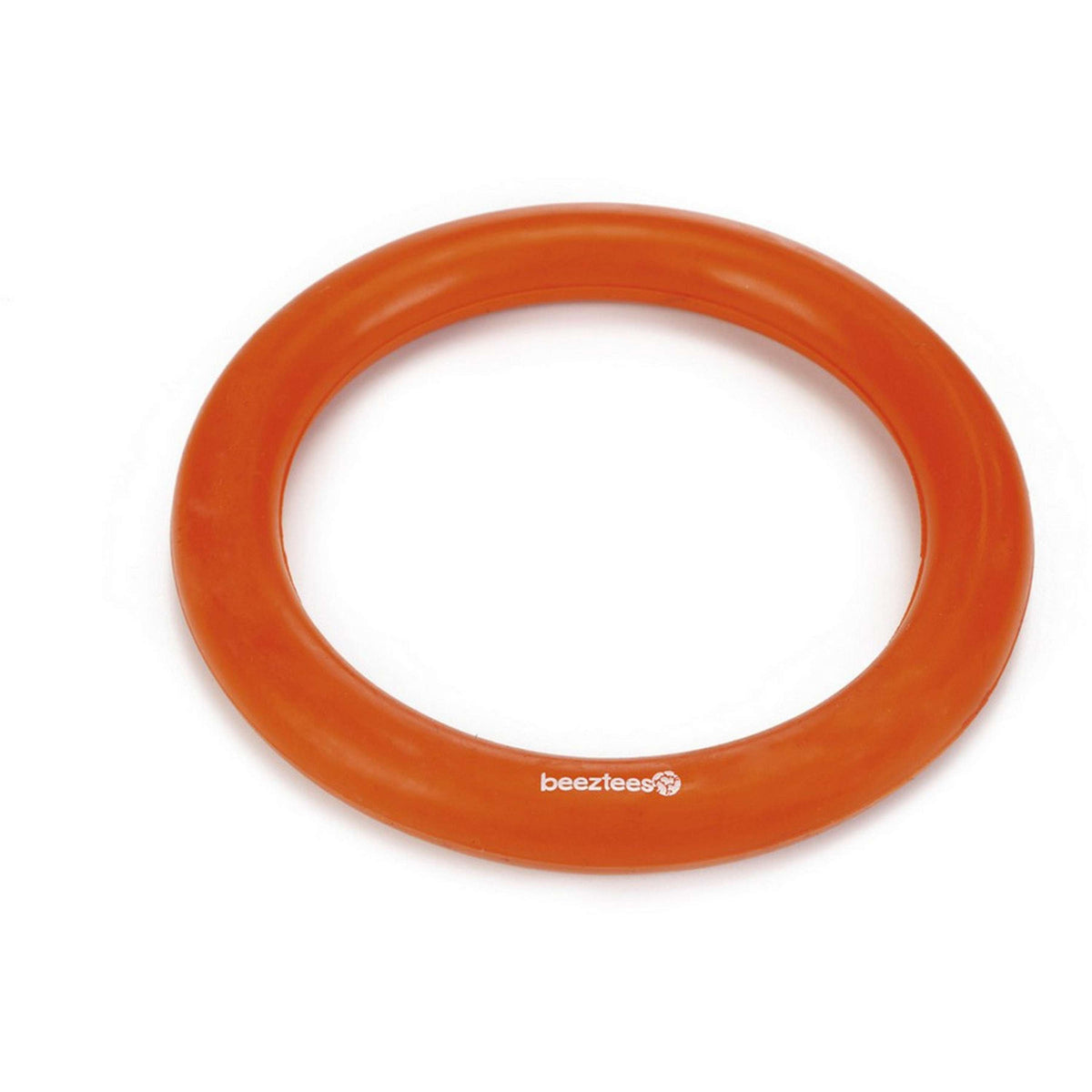 Beeztees Ring Rubber Solid Orange