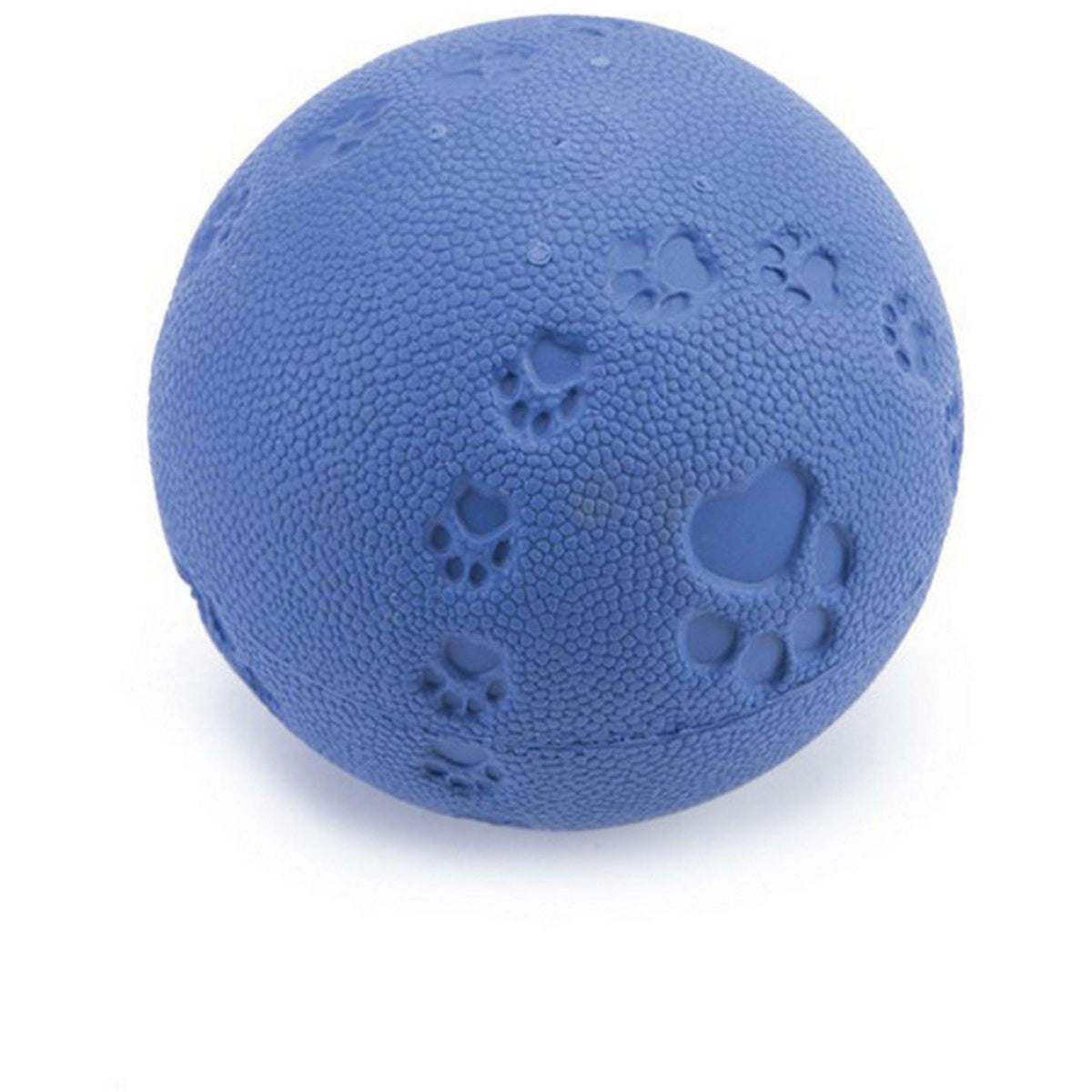 Beeztees Ball Rubber with a Squeaker Blue