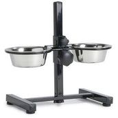 Beeztees Dog Stand for 2 SS Boxes Black