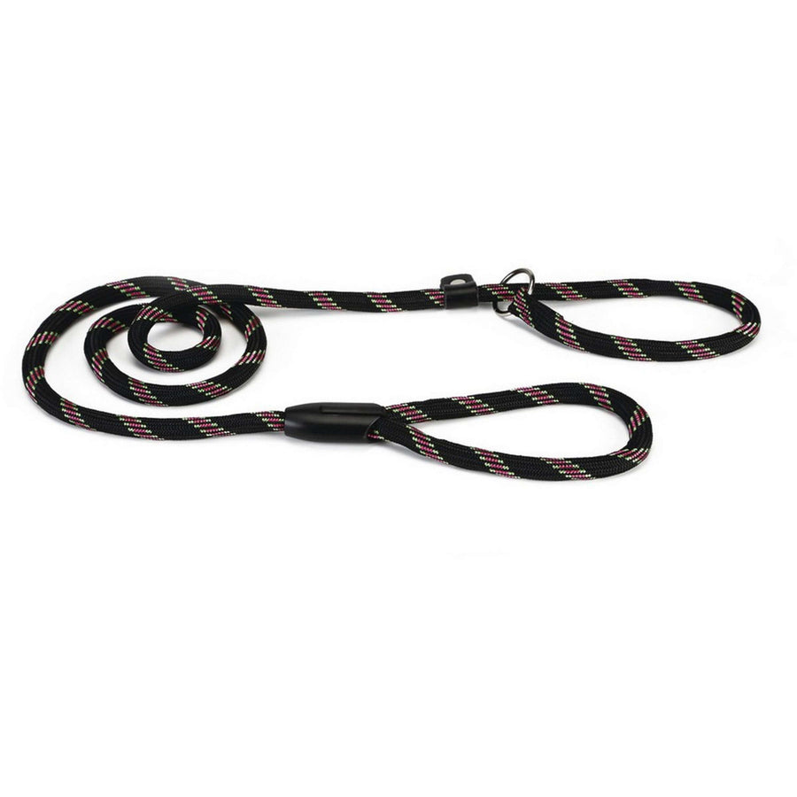 Beeztees Slip Lead Round Nylon Black