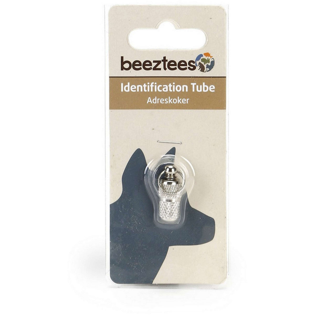 Beeztees Address Tube Silver