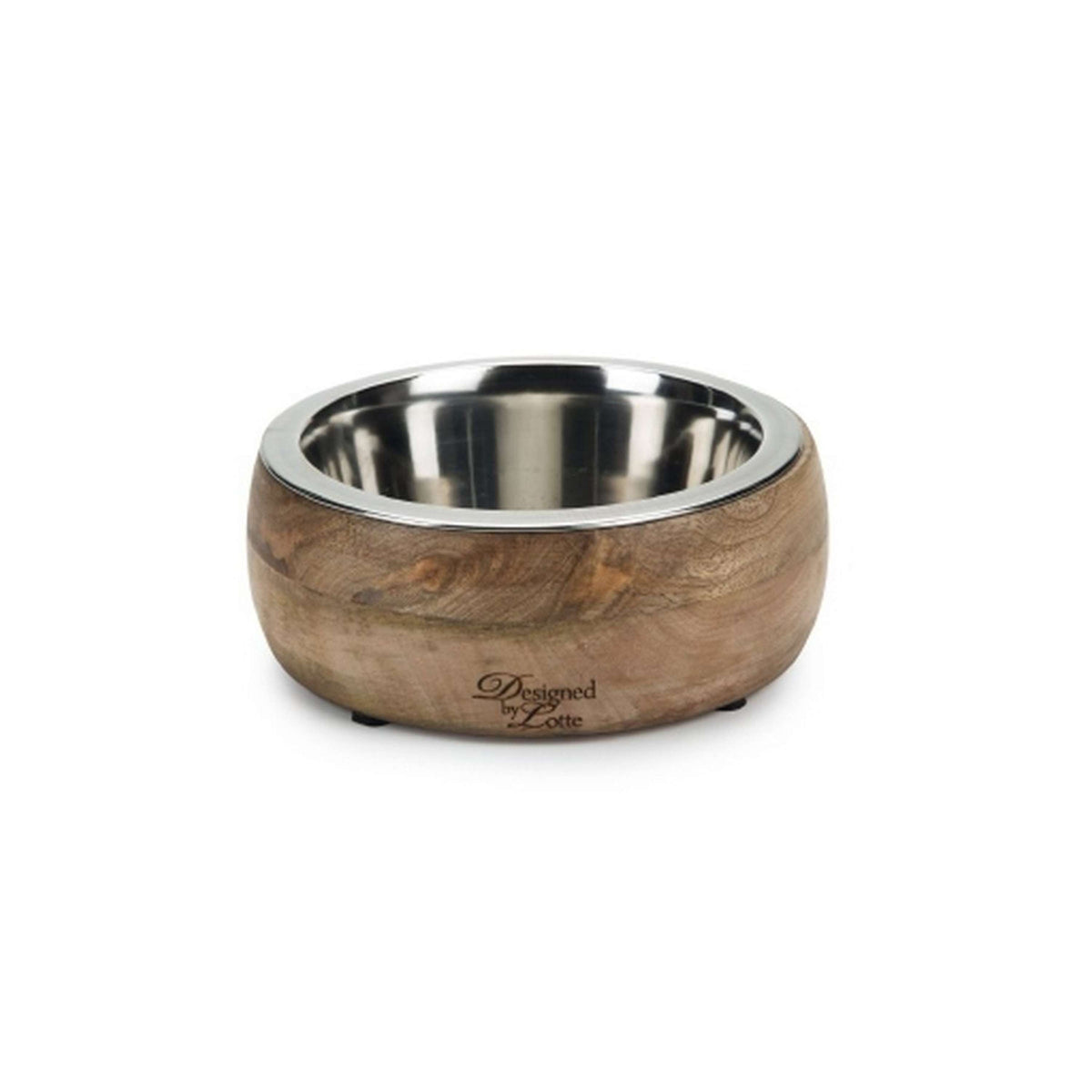 Designed by Lotte Food and Drinking Bowl Mandira Wooden