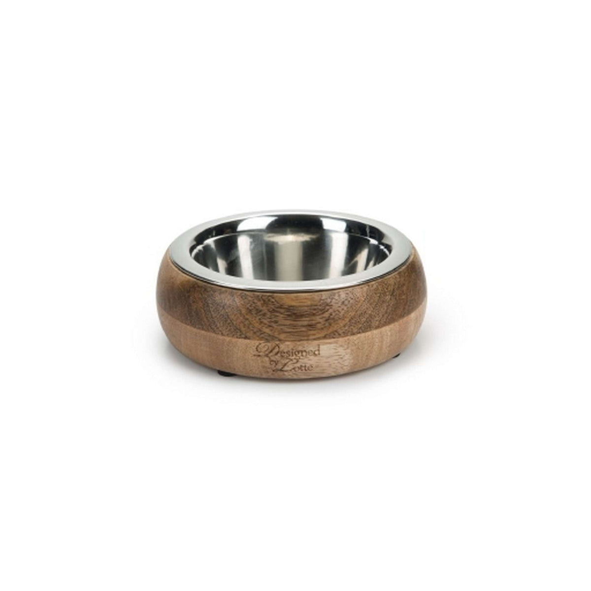 Designed by Lotte Food and Drinking Bowl Mandira Wooden