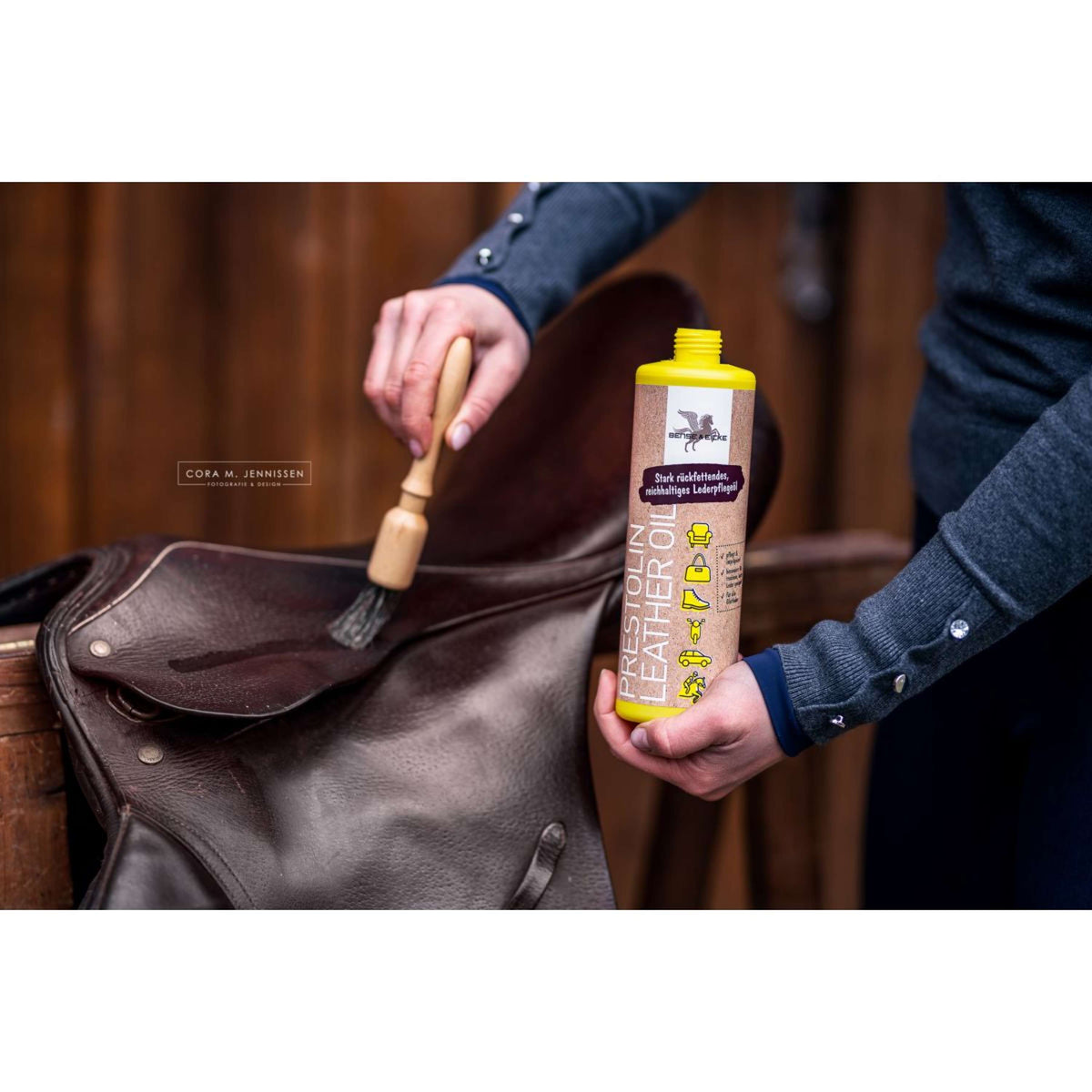 Bense & Eicke Leather Oil Prestolin Naturel