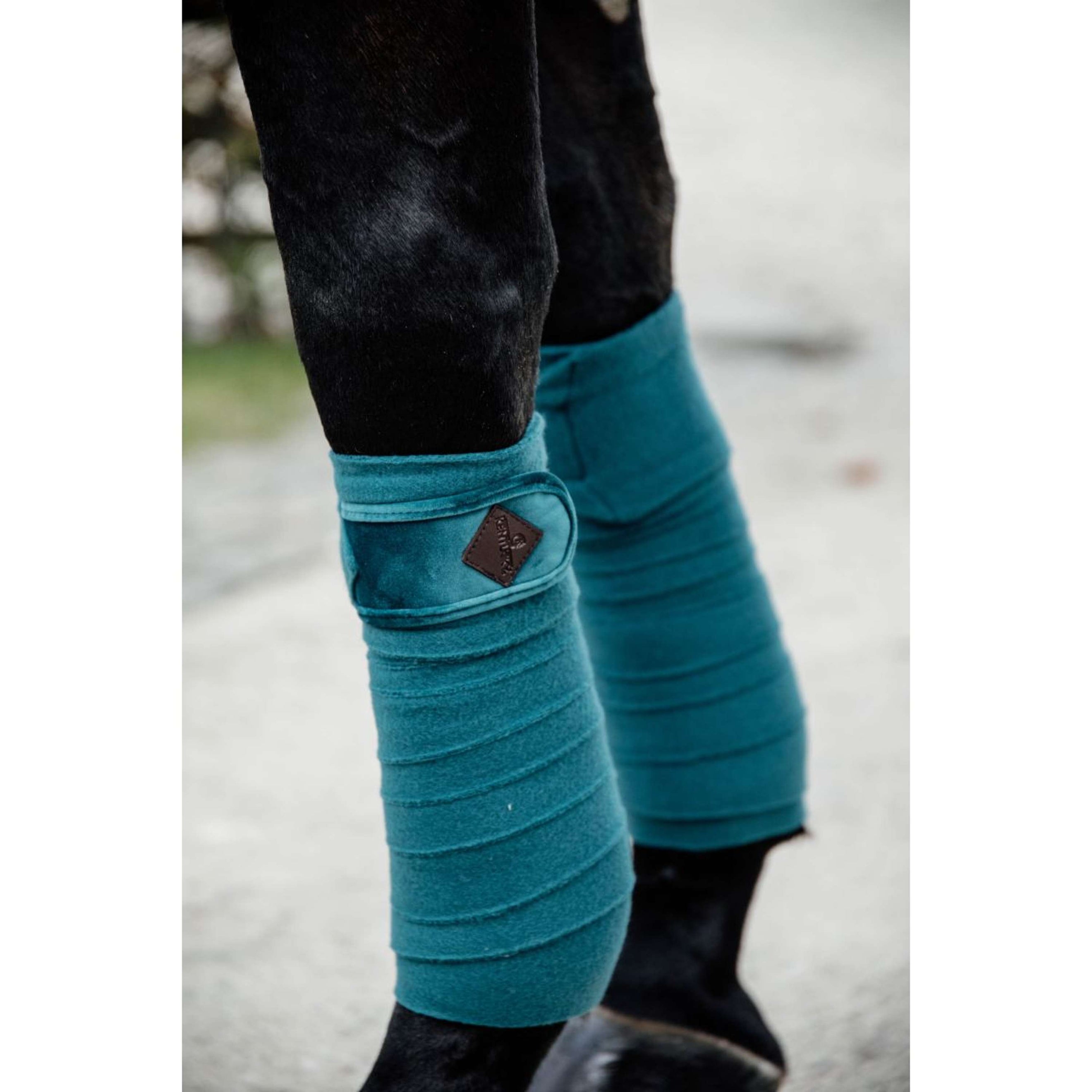 Kentucky Bandages Polar Fleece Velvet Emerald