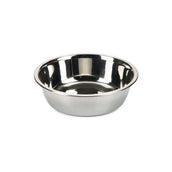 Beeztees Dog Food Bowl Stainless Steel Silver