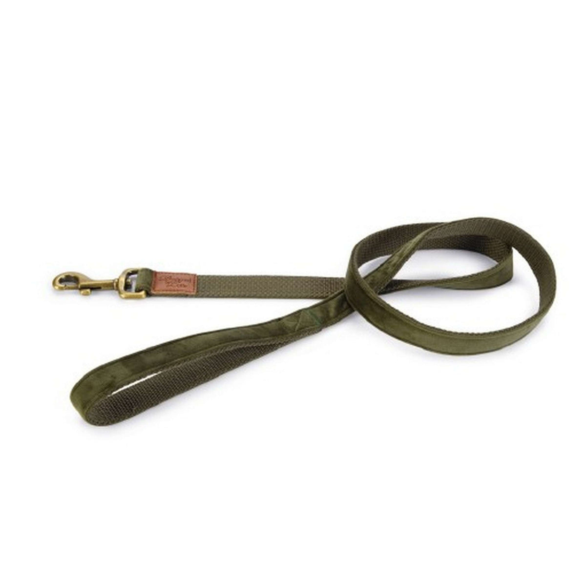 Designed by Lotte Dog Leash Velura Velvet Green