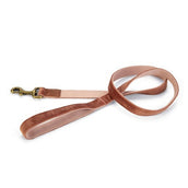 Designed by Lotte Dog Leash Velura Velvet Pink