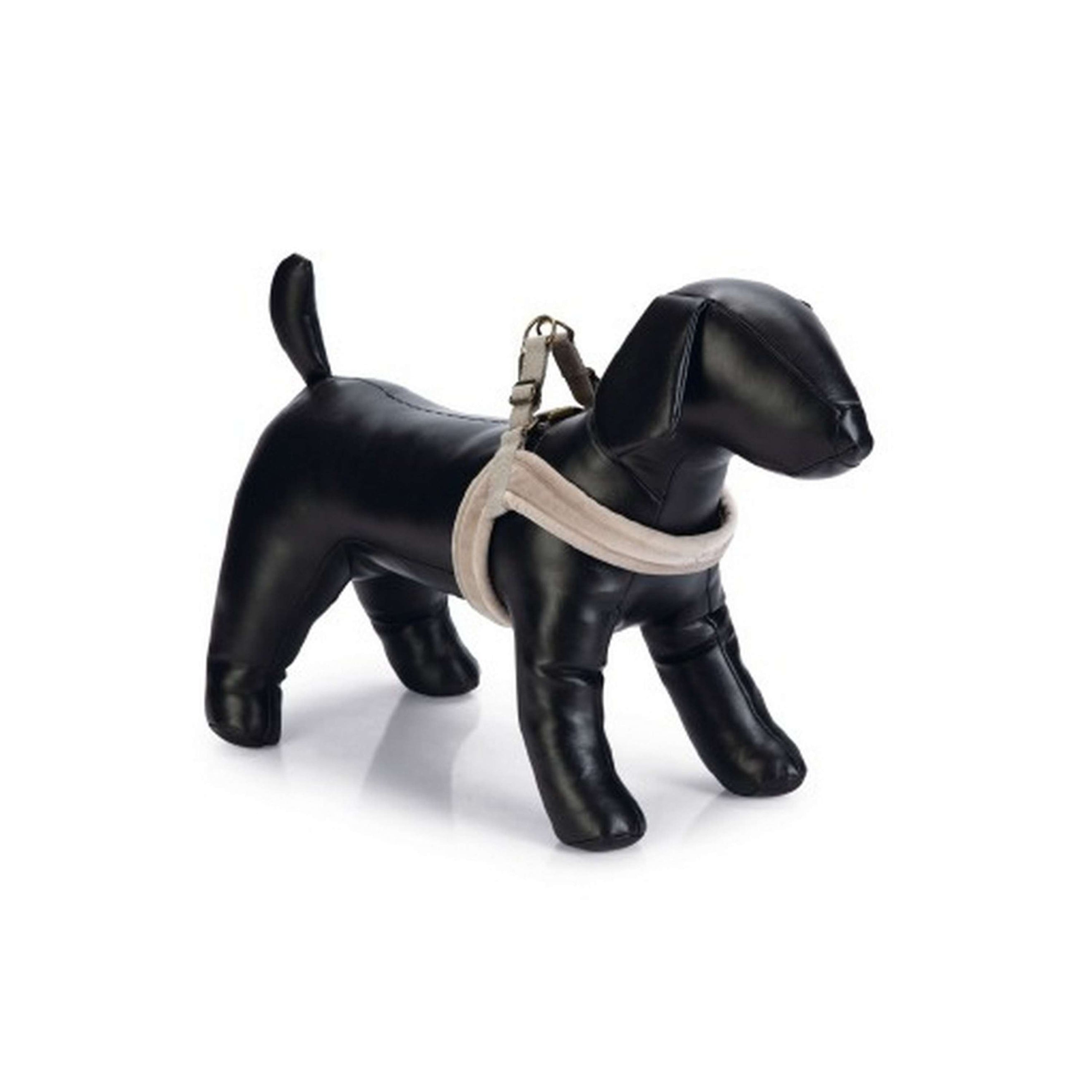 Designed by Lotte Dog Harness Velura Velvet Grey Designed by Lotte Dog Harness Velura Velvet Grey